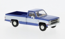 Brekina 19652 - H0 - Chevrolet C10 - blau/weiß
